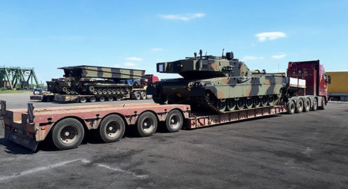 negabarīta pārvadājumi transportējot tehniku 